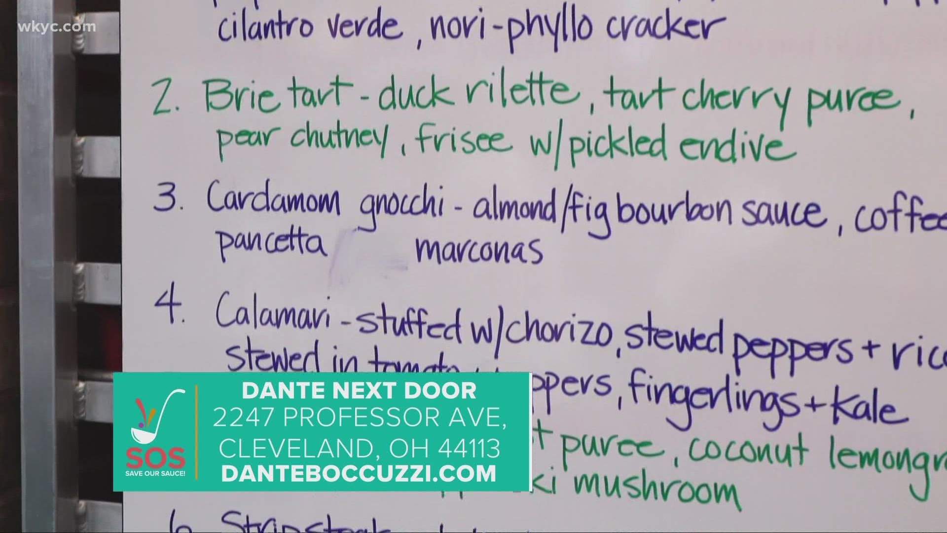 A versatile menu! Food for everyone! What's not to love? Dante Next Door is one restaurant you wan to check out.