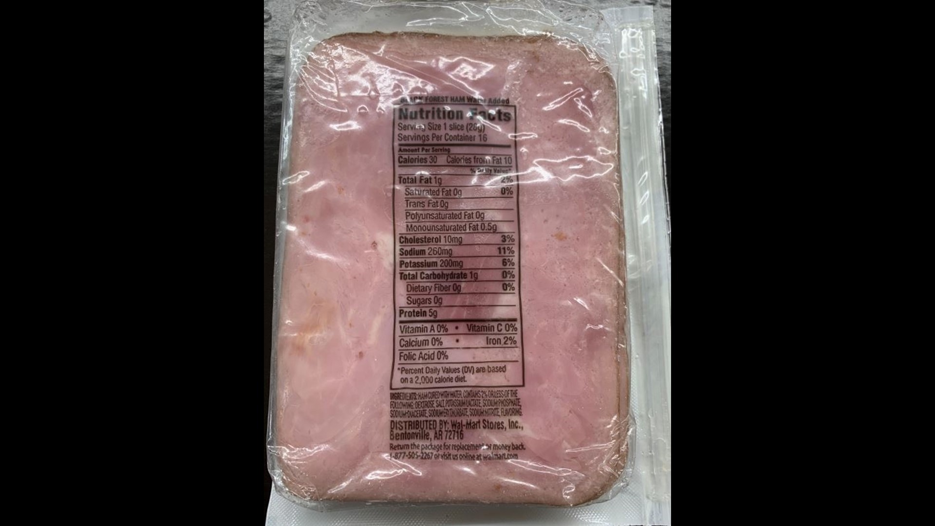 Public Health Alert Issued For Ham Sold At Walmart Stores | Wkyc.com