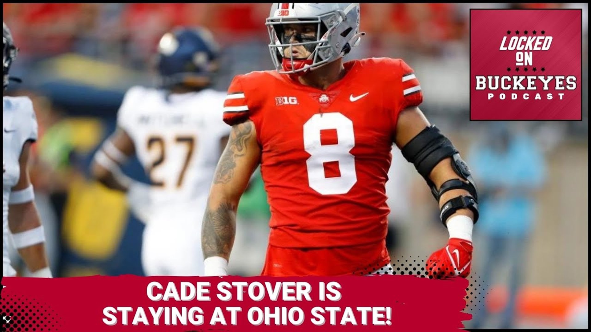 Cade Stover and Xavier Johnson announced that they will be staying at Ohio State to play another year with the Buckeyes.