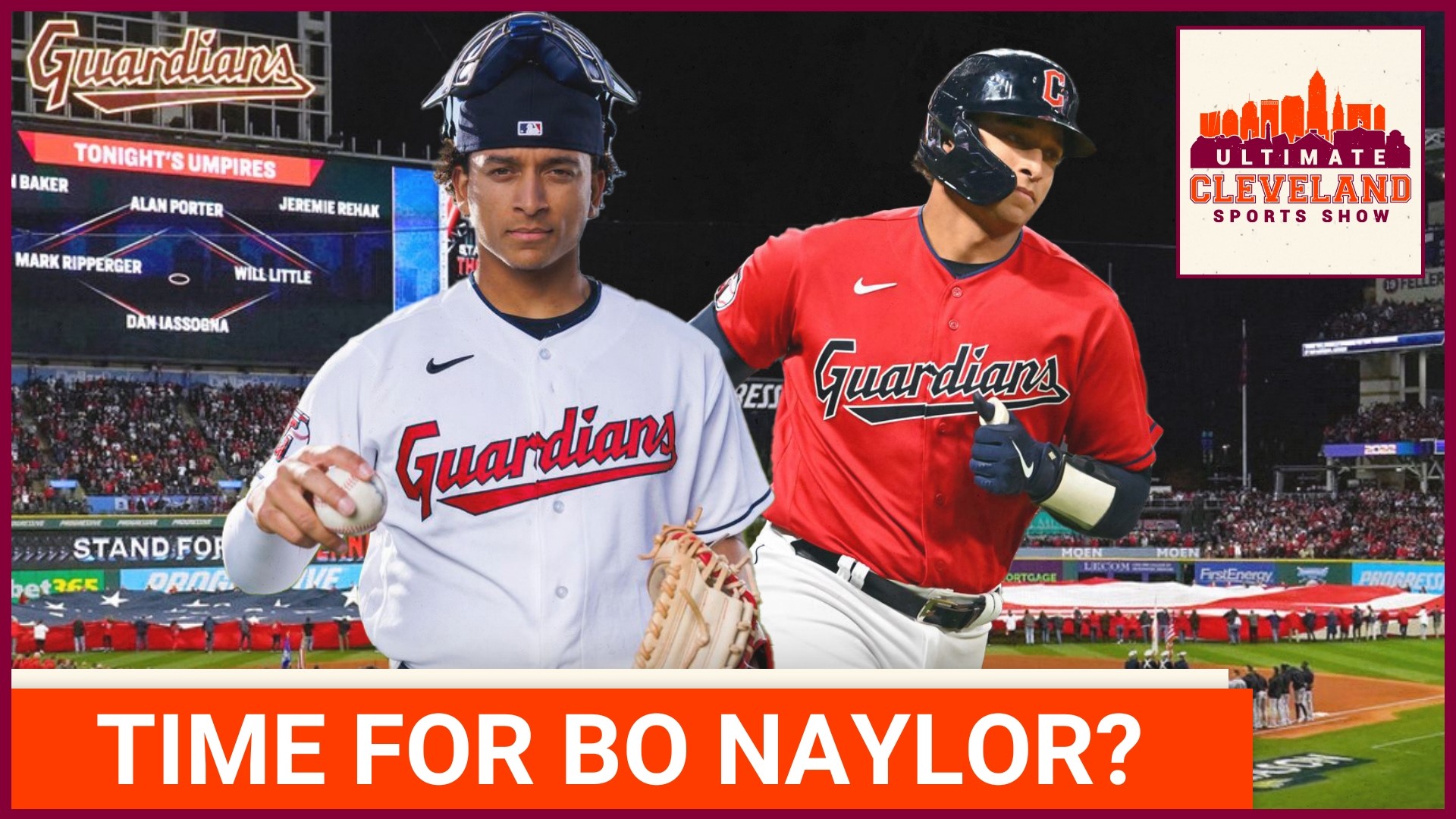 How long before we see prospect Bo Naylor in the Guardians Major League lineup?