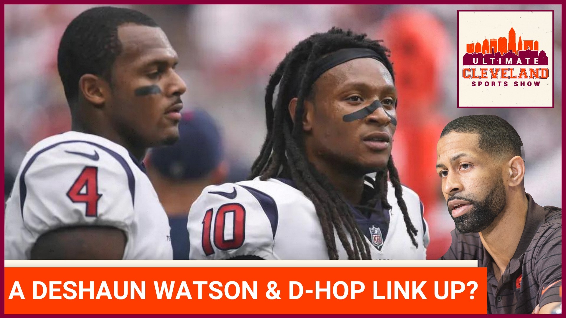 Deshaun Watson and Deandre Hopkins will link up this weekend according to the Browns star QB.