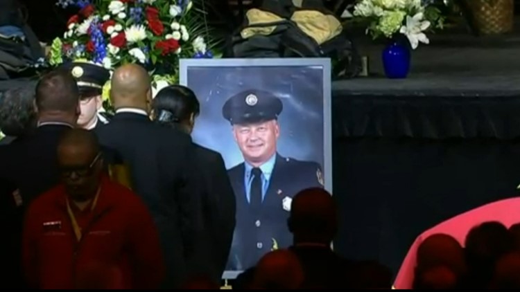 Community gathers for fallen Cleveland firefighter Johnny Tetrick's funeral service
