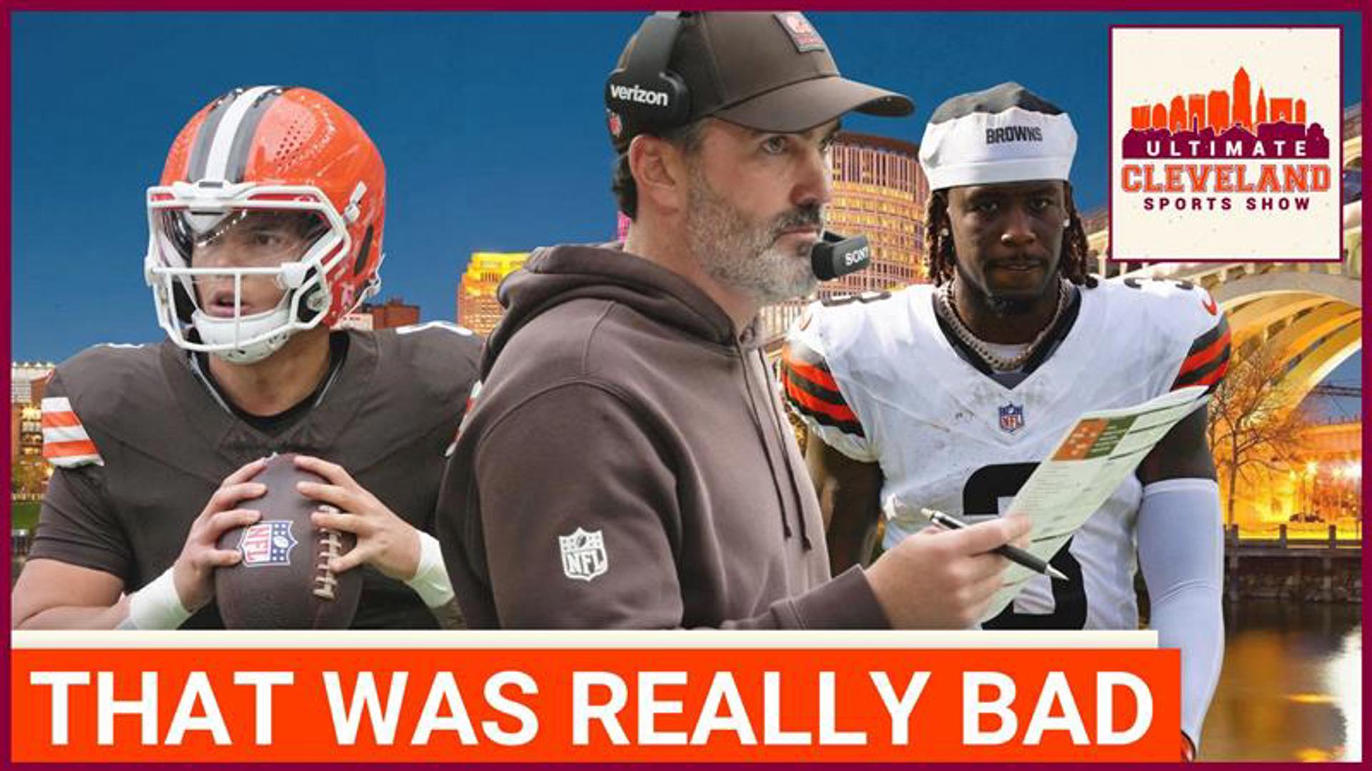 The Cleveland Browns hit ROCK BOTTOM in an embarrassing effort against ...