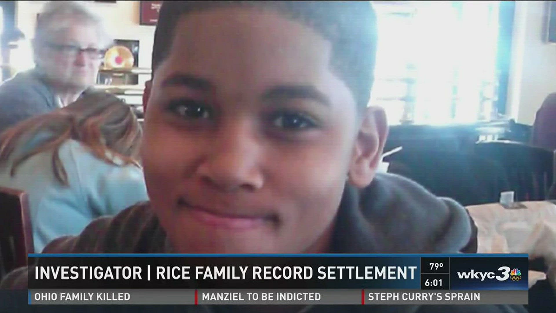 Settlement in Tamir Rice case