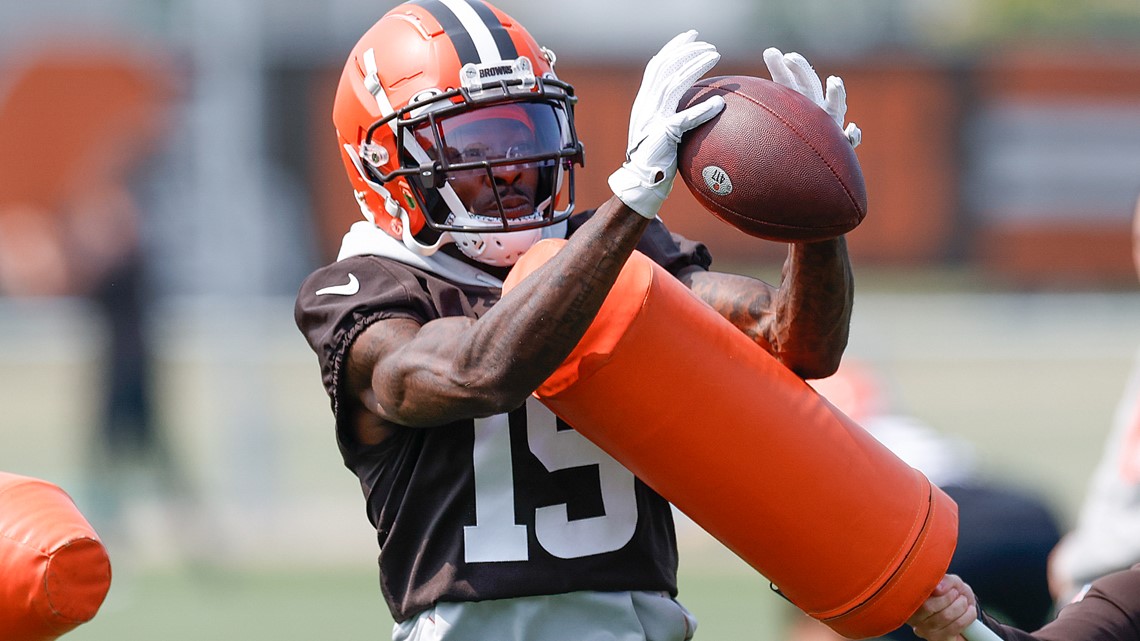 Michael Woods Cleveland Browns injures Achilles in workout