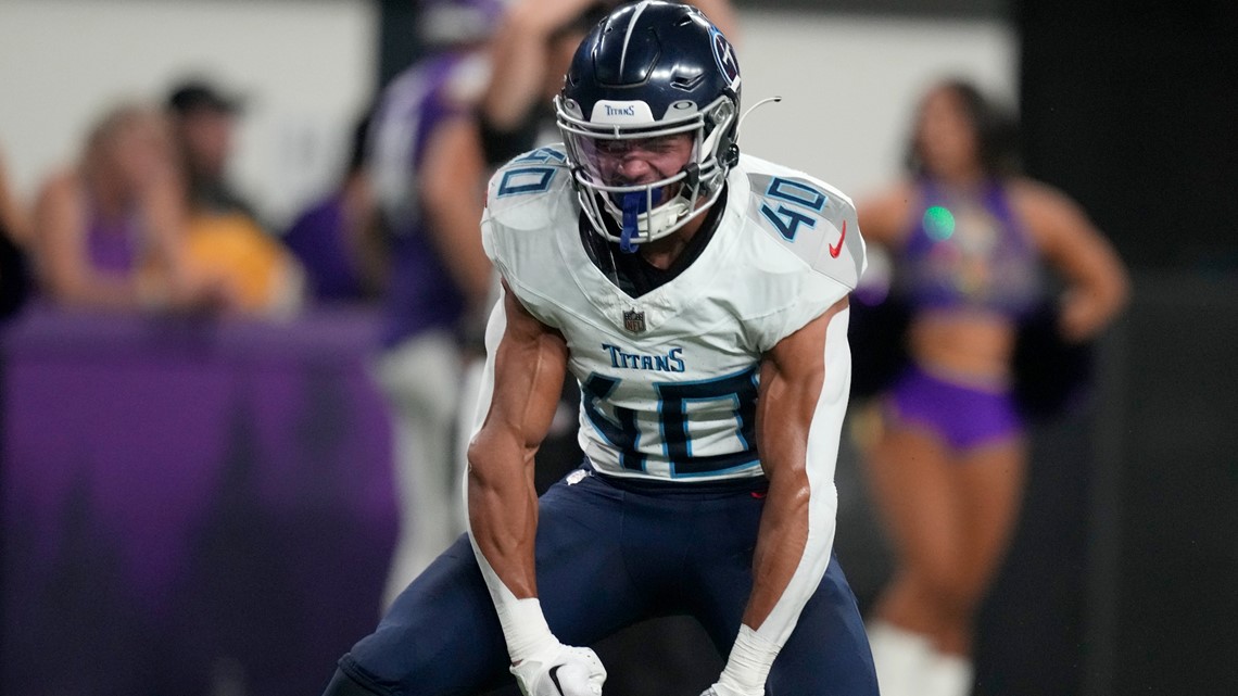 Former BW Yellow Jacket Anthony Kendall '22 earns spot on NFL Titans roster