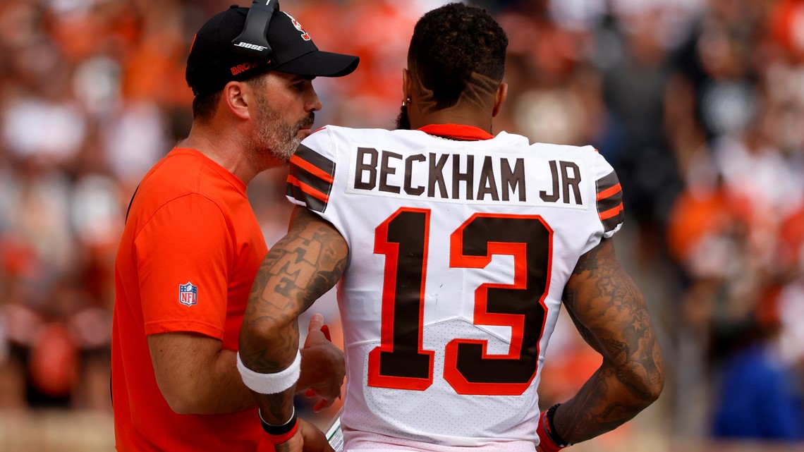 Kevin Stefanski 'disappointed' in Odell Beckham Jr.'s Browns exit