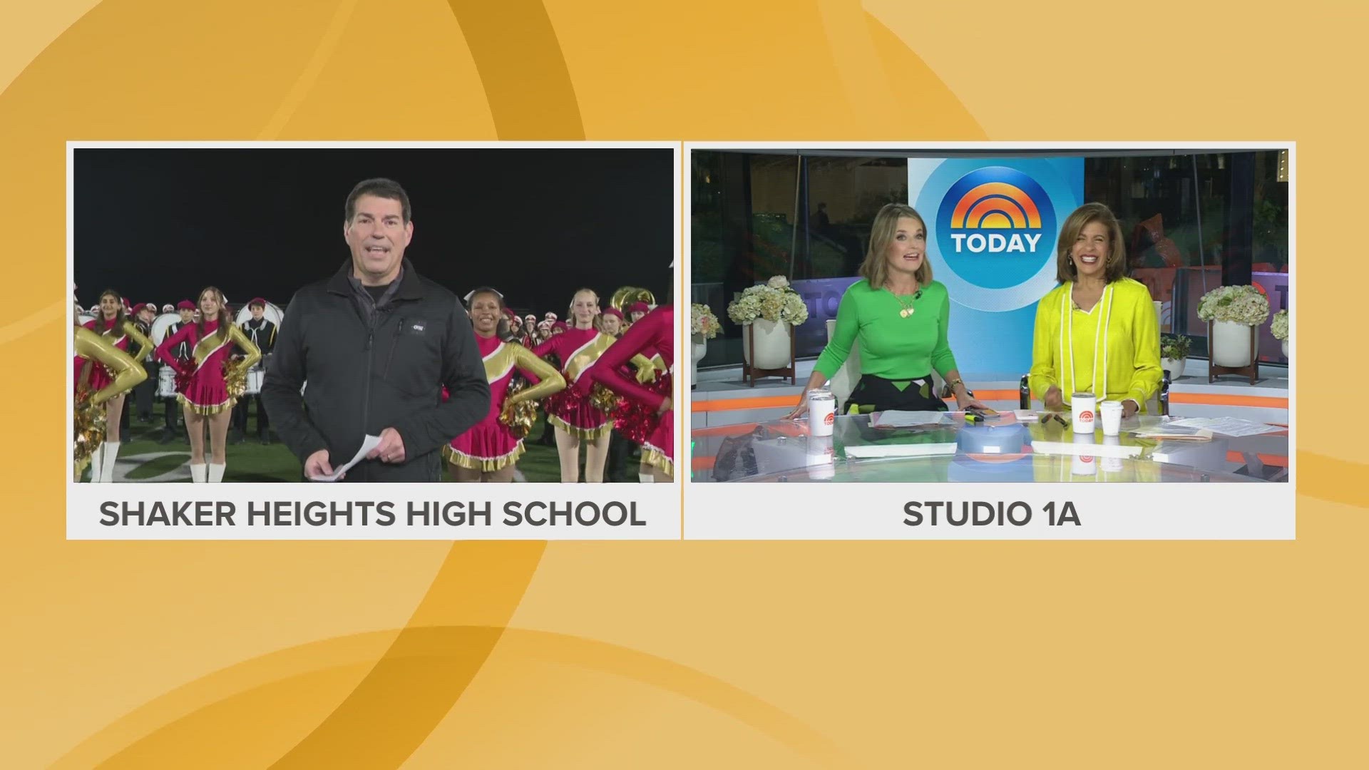As Shaker Heights High School prepares to be live on national TV on the 'TODAY' show, we were joined by Savannah Guthrie and Hoda Kotb for a special sneak peek.