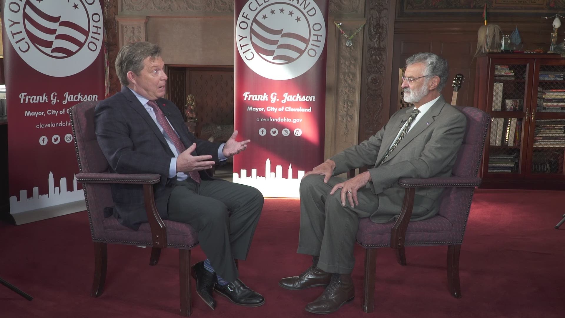 Mayor Frank Jackson full one-on-one interview with WKYC's Jim Donovan