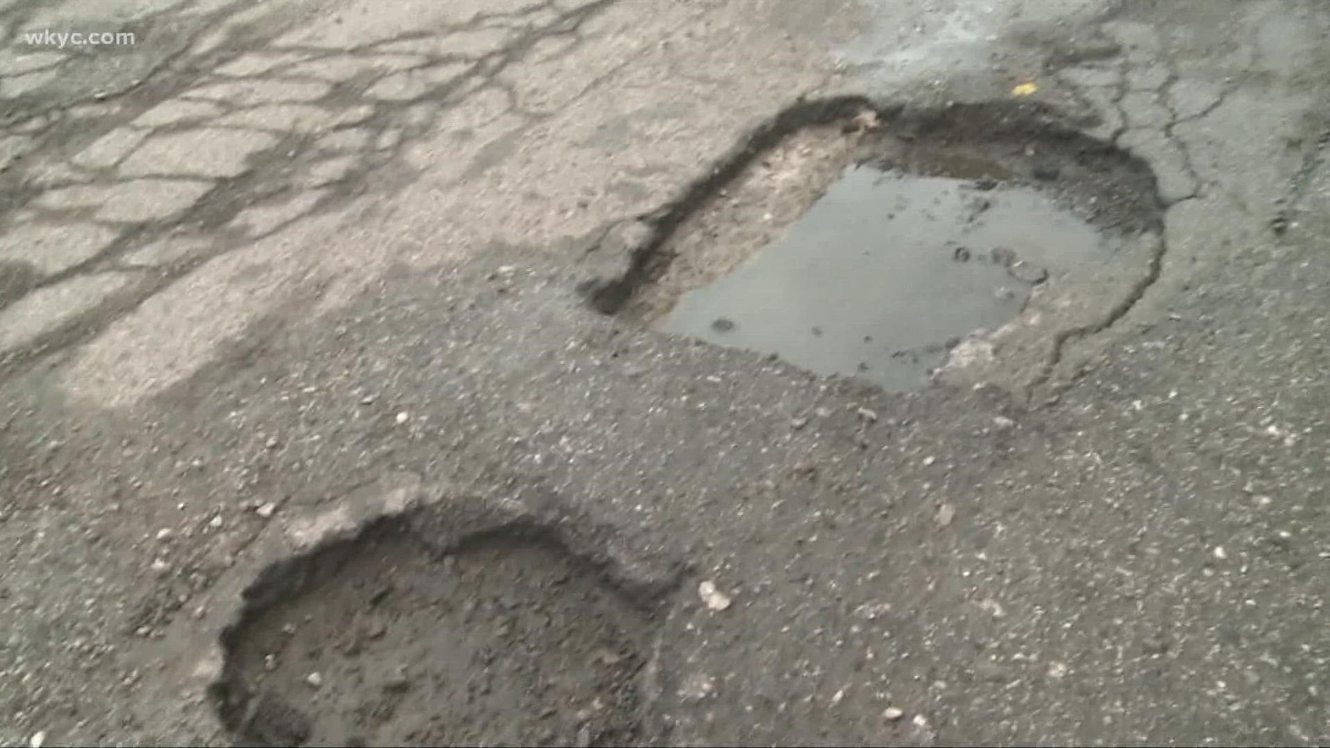 This is the time of year when the pavement expands due to freezing roads. Hit the wrong one, and you could be headed to the mechanic.