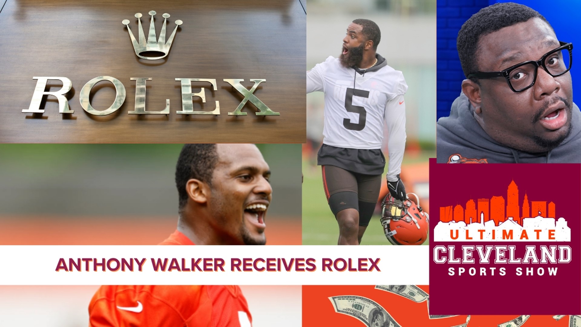 Deshaun Watson Gifts Anthony Walker a Rolex for No. 4 Browns Jersey, News,  Scores, Highlights, Stats, and Rumors