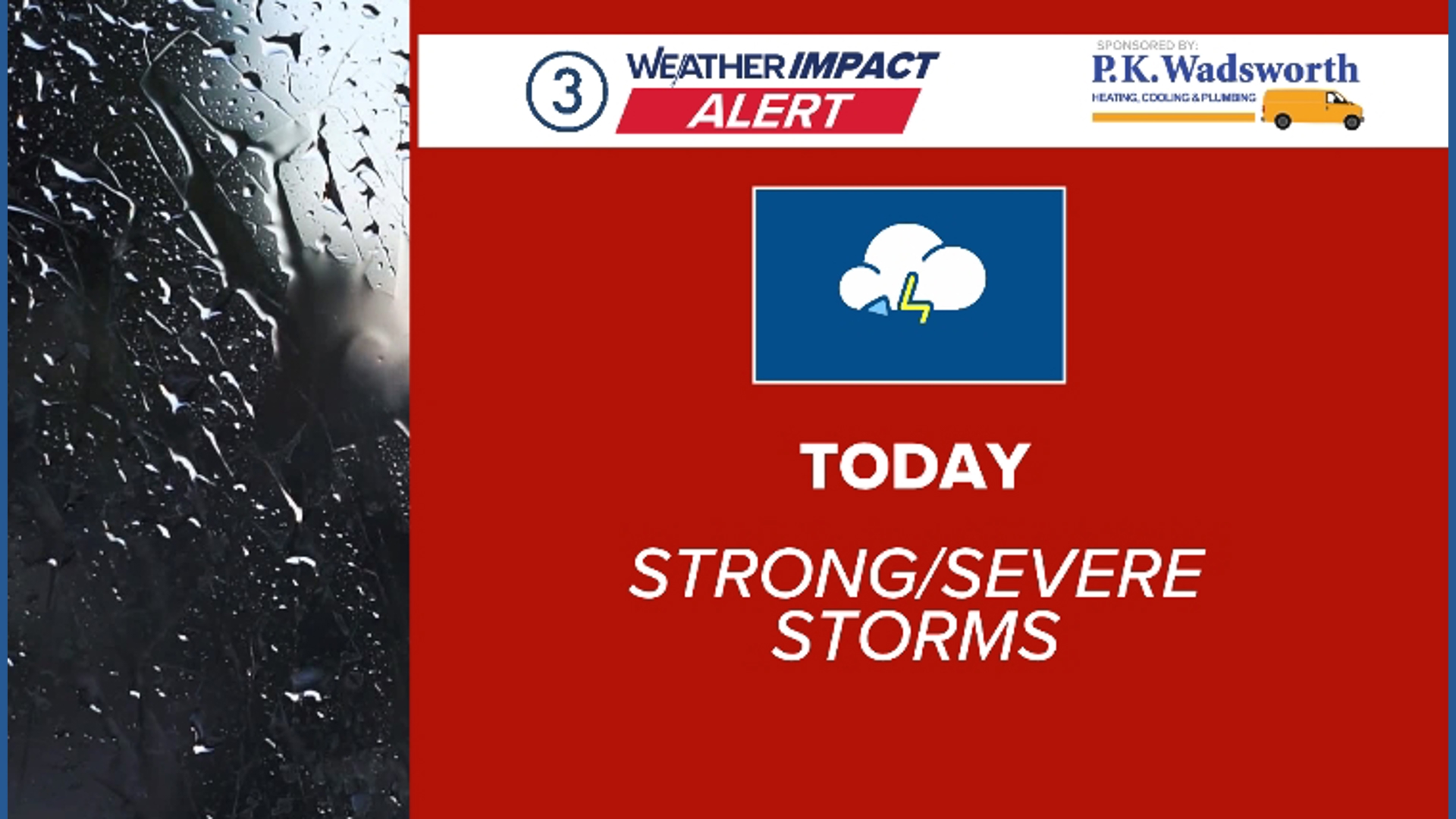 Weather Impact Alert: Waves of rain and storms today | wkyc.com