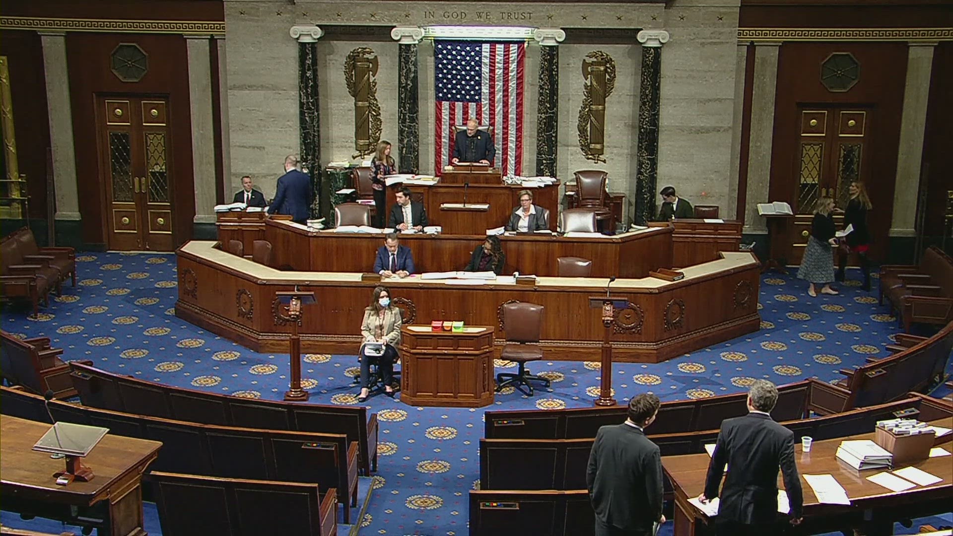 The Congress is starkly divided over very different paths to preventing a federal shutdown.