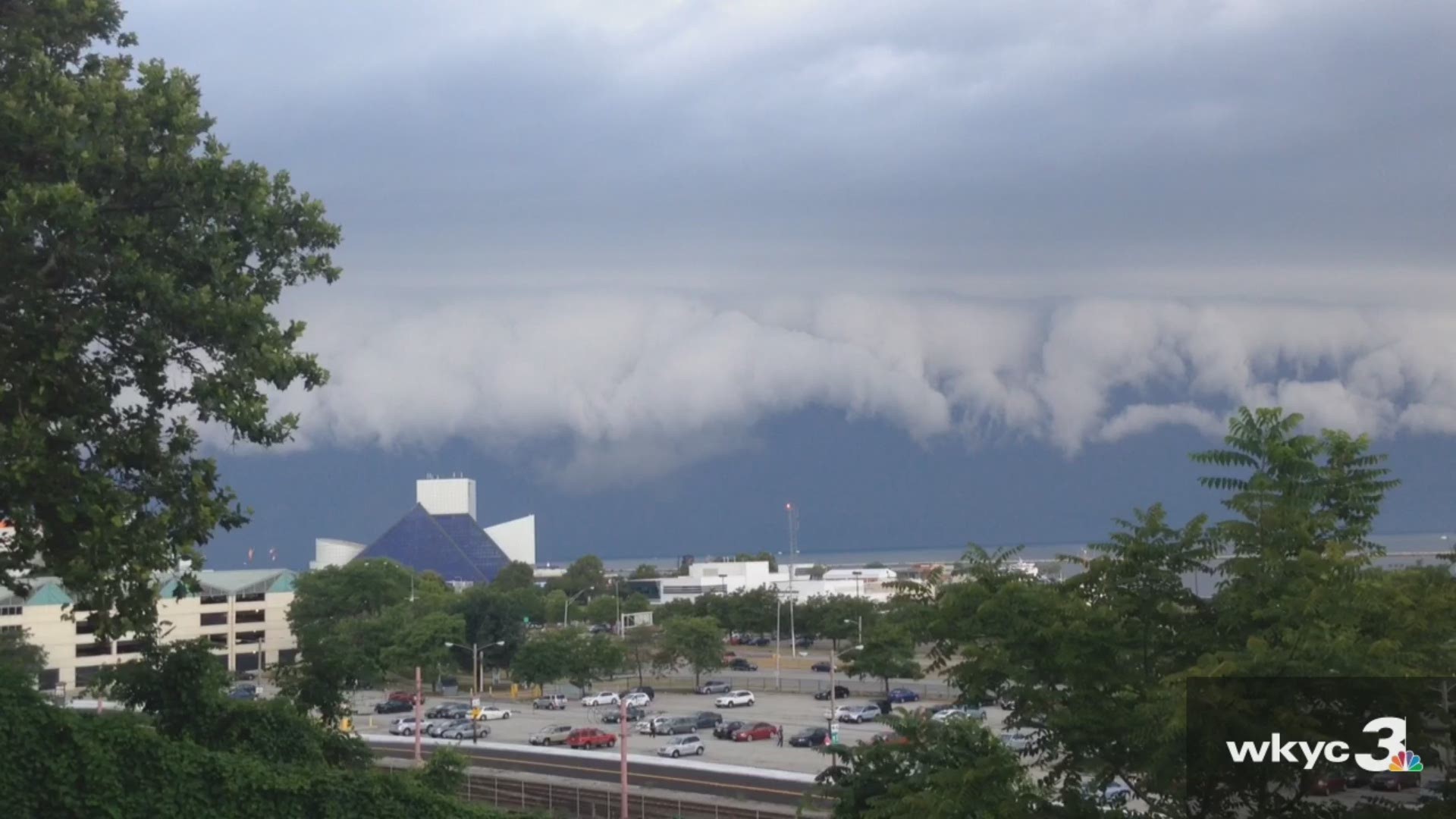 Downtown storm