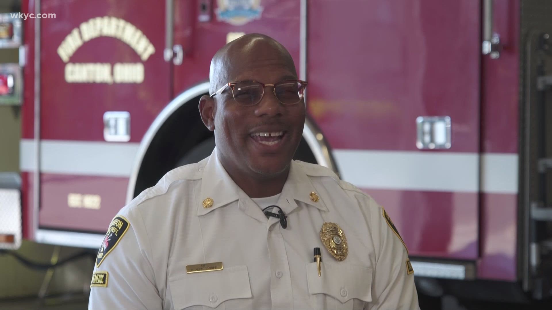 We sit down for a conversation with Canton's first Black fire chief to discuss his life and plans for the city.