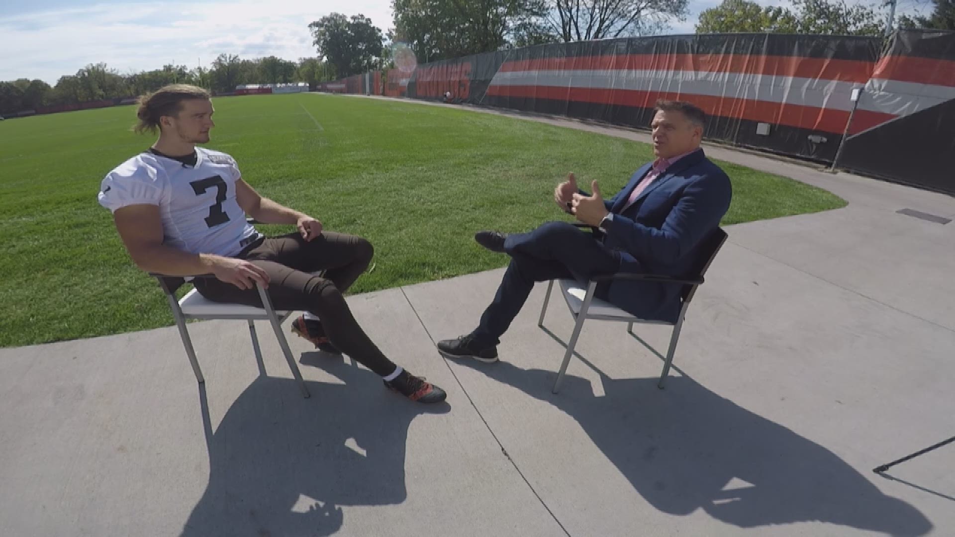 Get to know the "Scottish Hammer" as Jamie Gillan sits down in Berea with 3News' Jay Crawford.  He talks about his remarkable journey to Cleveland and much more.
