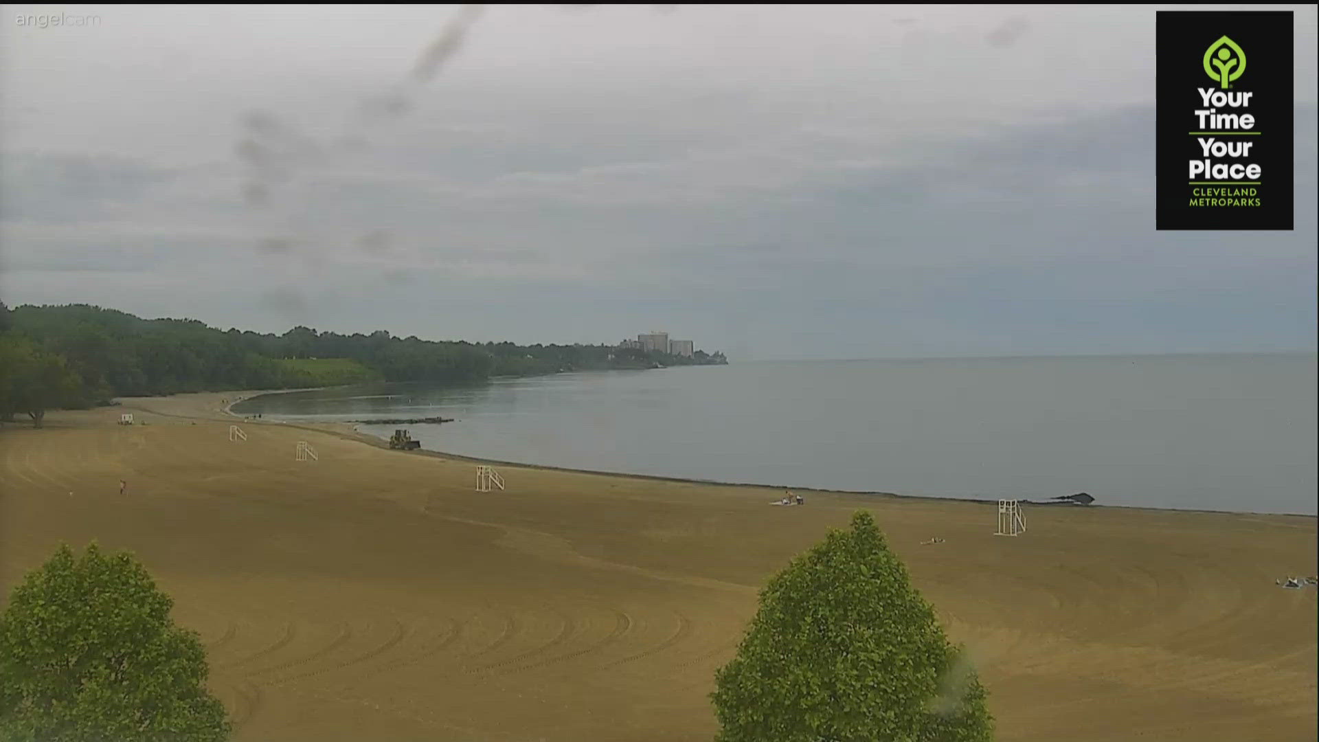 The predicted E. coli concentration is over the threshold at both Edgewater Beach and Villa Angela Beach Saturday.