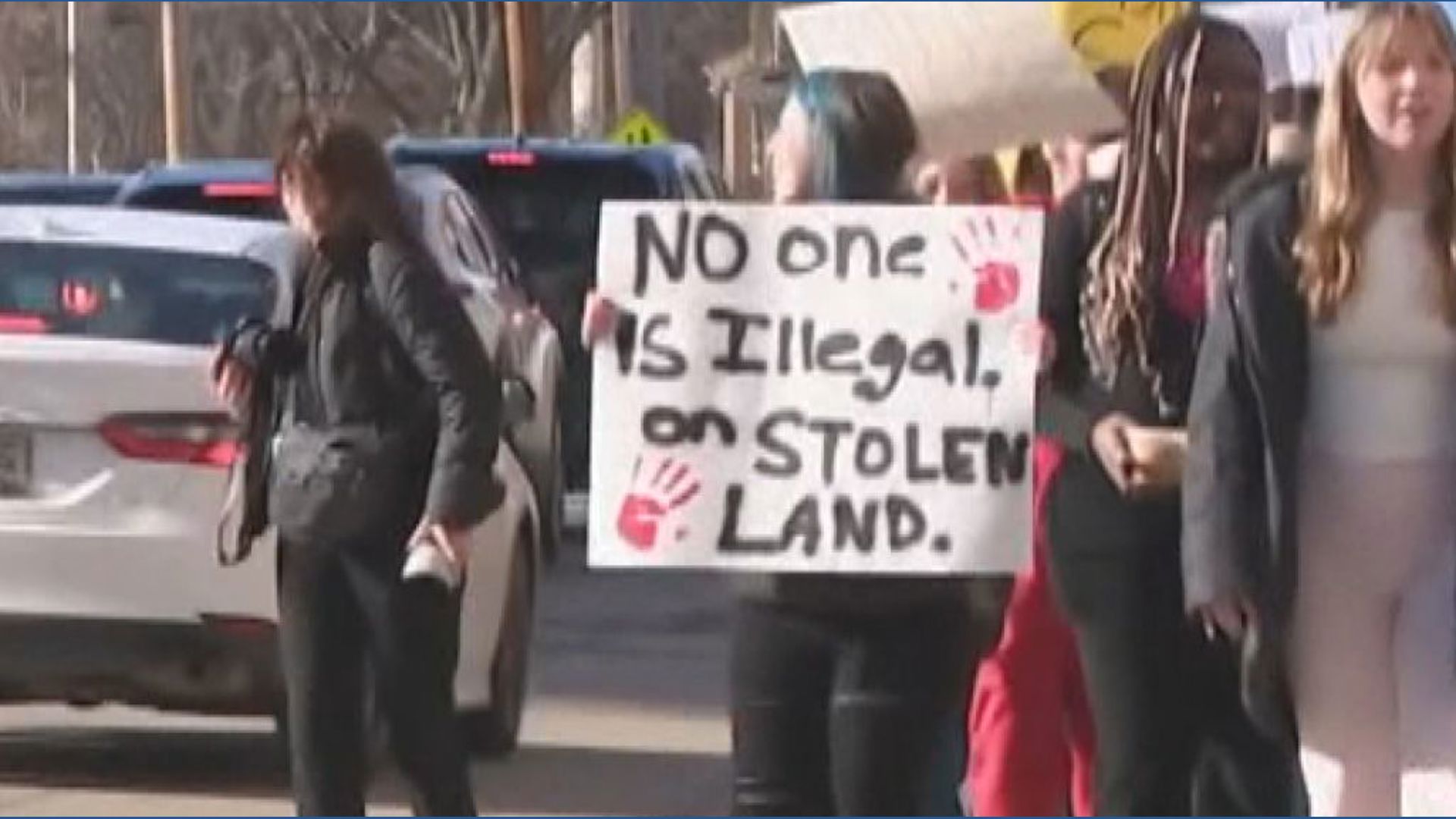 Students walk out of Wisconsin high school to protest ICE | wkyc.com