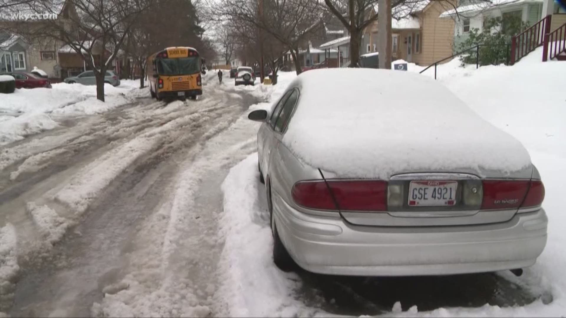 Akron's Deputy Service Director discusses city's snow removal problems