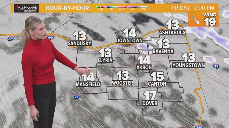 FORECAST | Bitterly cold temperatures for today as another warmup looms