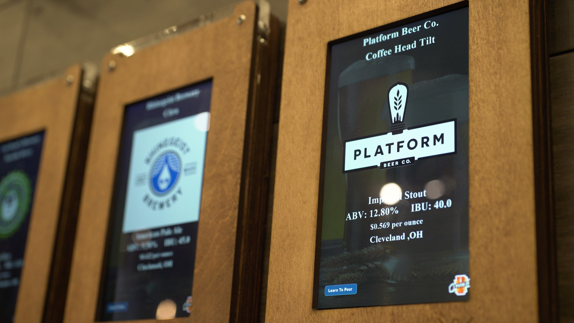 Selfserve Whistle & Keg craft beer bar is open in Cleveland