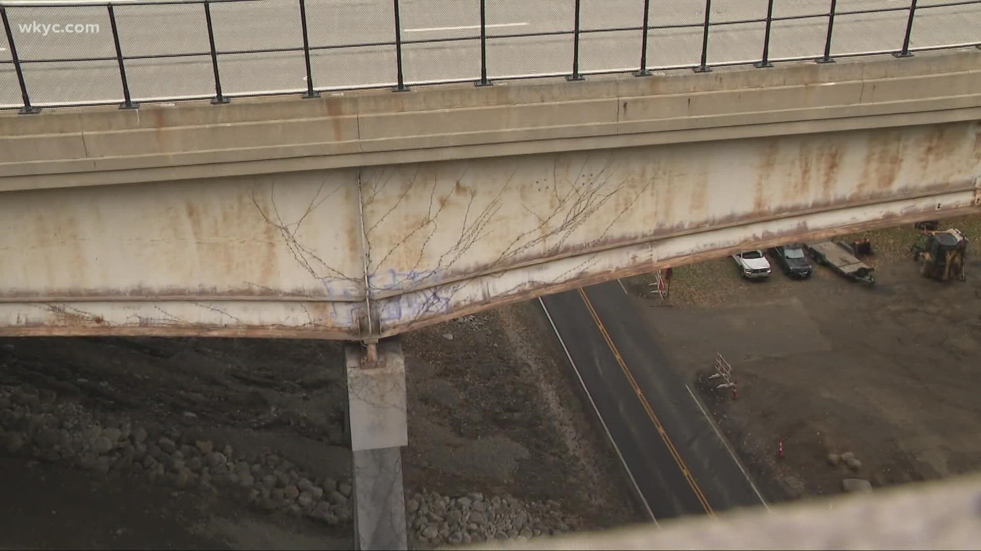 After the approval of the Build Back Better act, money is coming to Cuyahoga County. Sara Shookman explains how that money could be used to aid bridges in need.