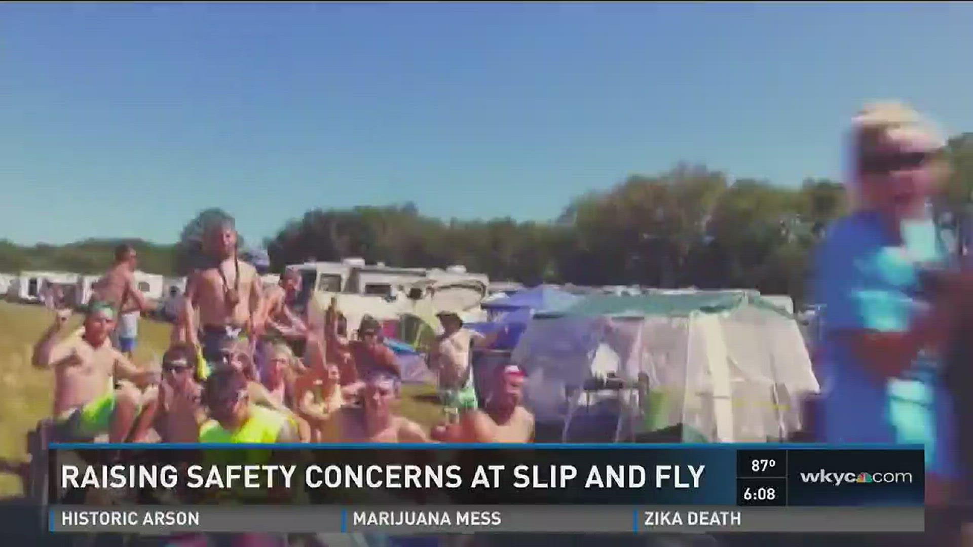 Raising safety concerns at Slip and Fly