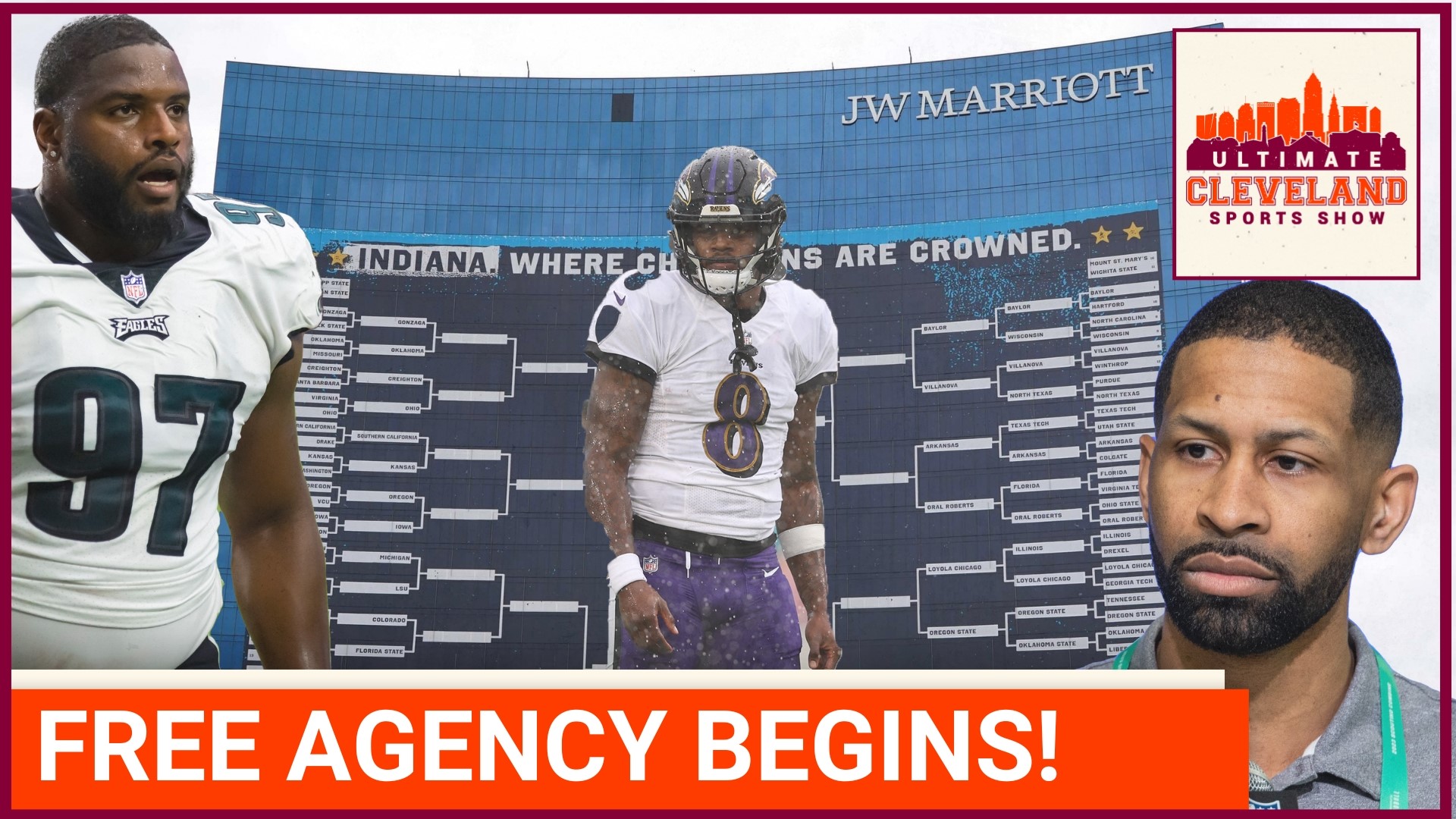 NFL Free Agency begins at 12 pm ET while we're on the air & the panel will react to the latest breaking news of signings & trades for the last hour of the show.