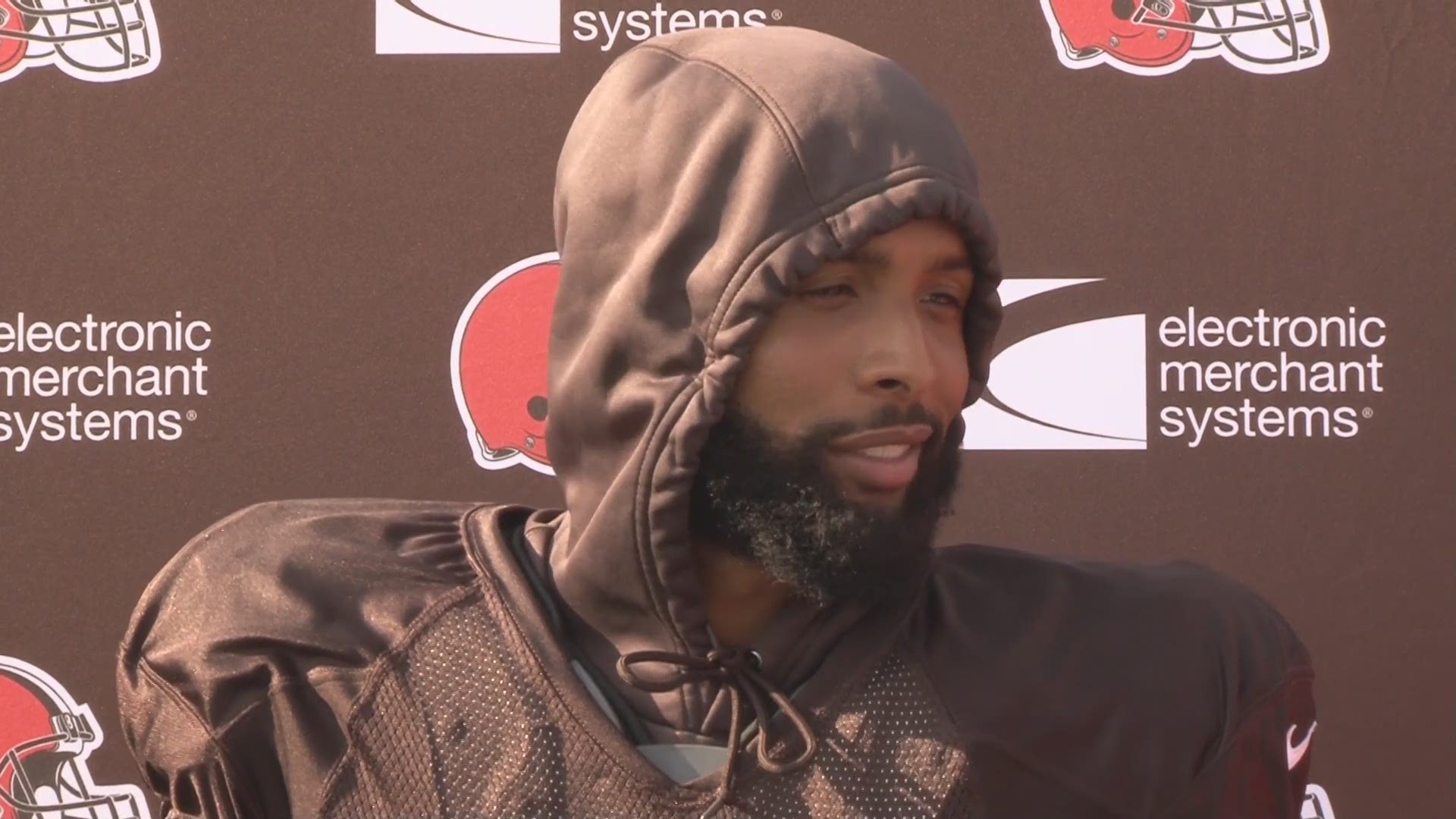 Browns receiver Odell Beckham Jr. says he's not concerned about the hip injury that kept him out of team drills in joint practices with the Colts. OBJ says he plans to play in Cleveland's season opener on Sept. 8th versus Tennessee.