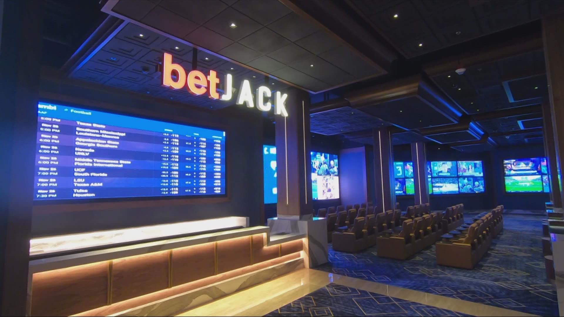 Sports betting will begin at midnight on Jan. 1, 2023.