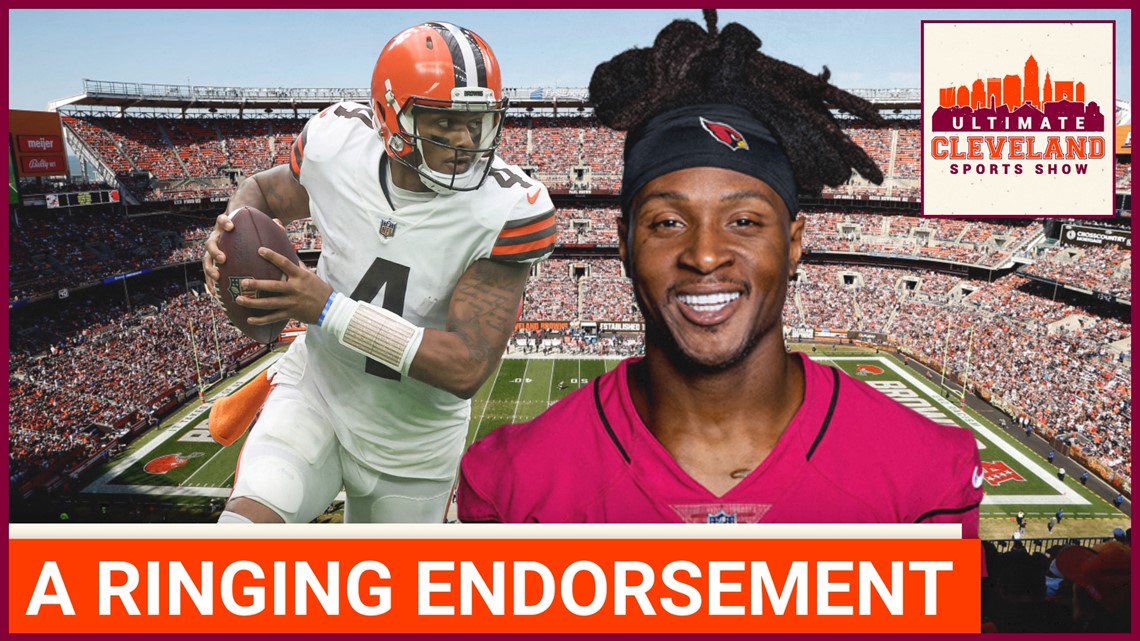 Deandre Hopkins receives a ringing endorsement from Cleveland Browns QB Deshaun Watson
