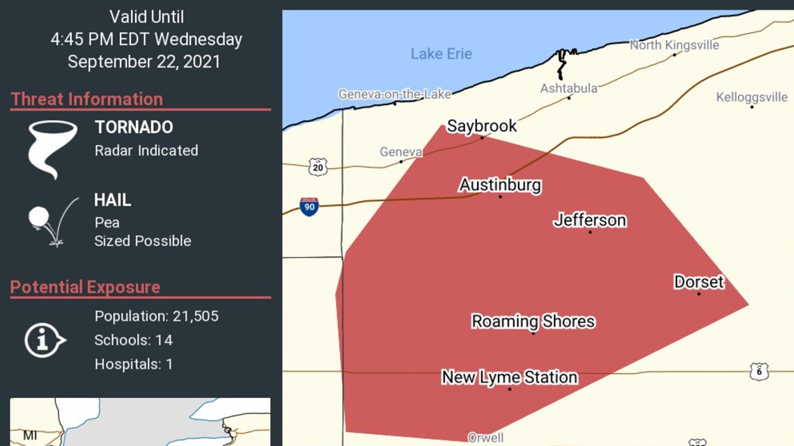 Tornado watch in effect across Northeast Ohio | wkyc.com