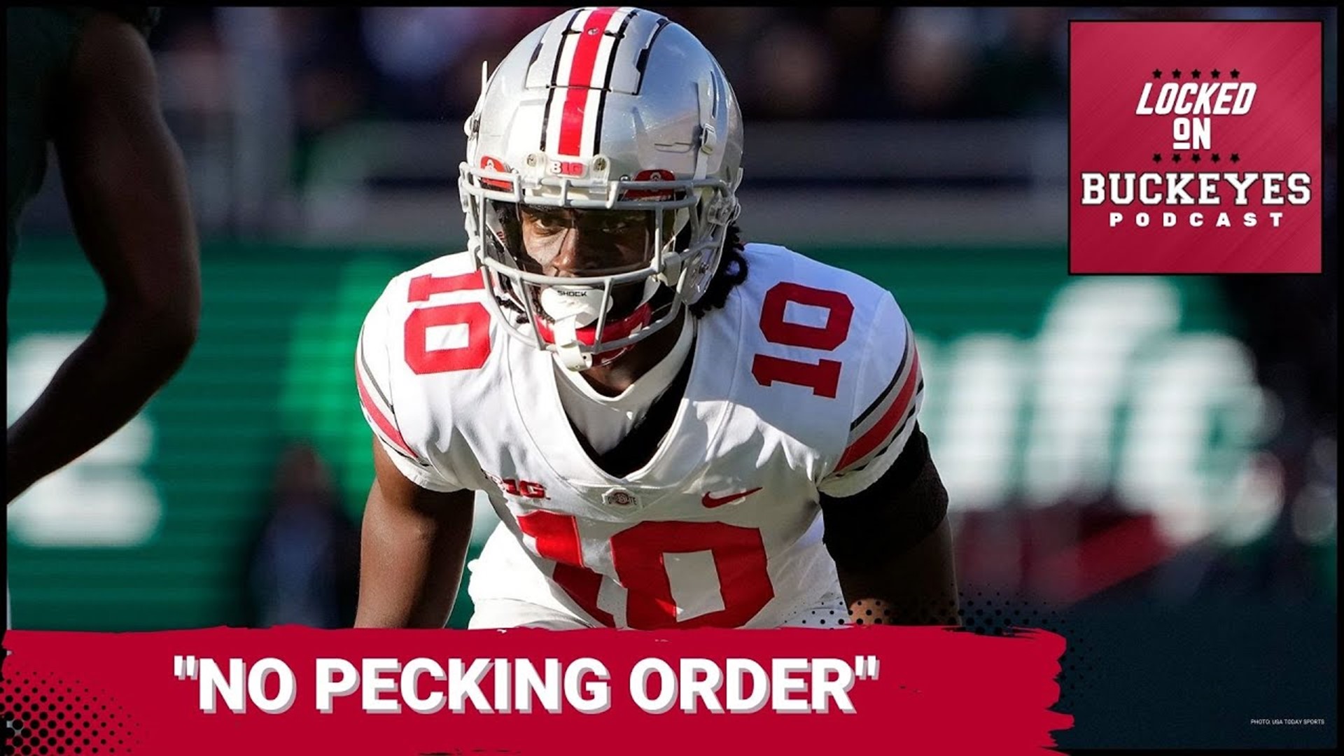 Denzel Burke is expected to be a leader in the Buckeye secondary this season as Ohio State needs a steady player on the outside.