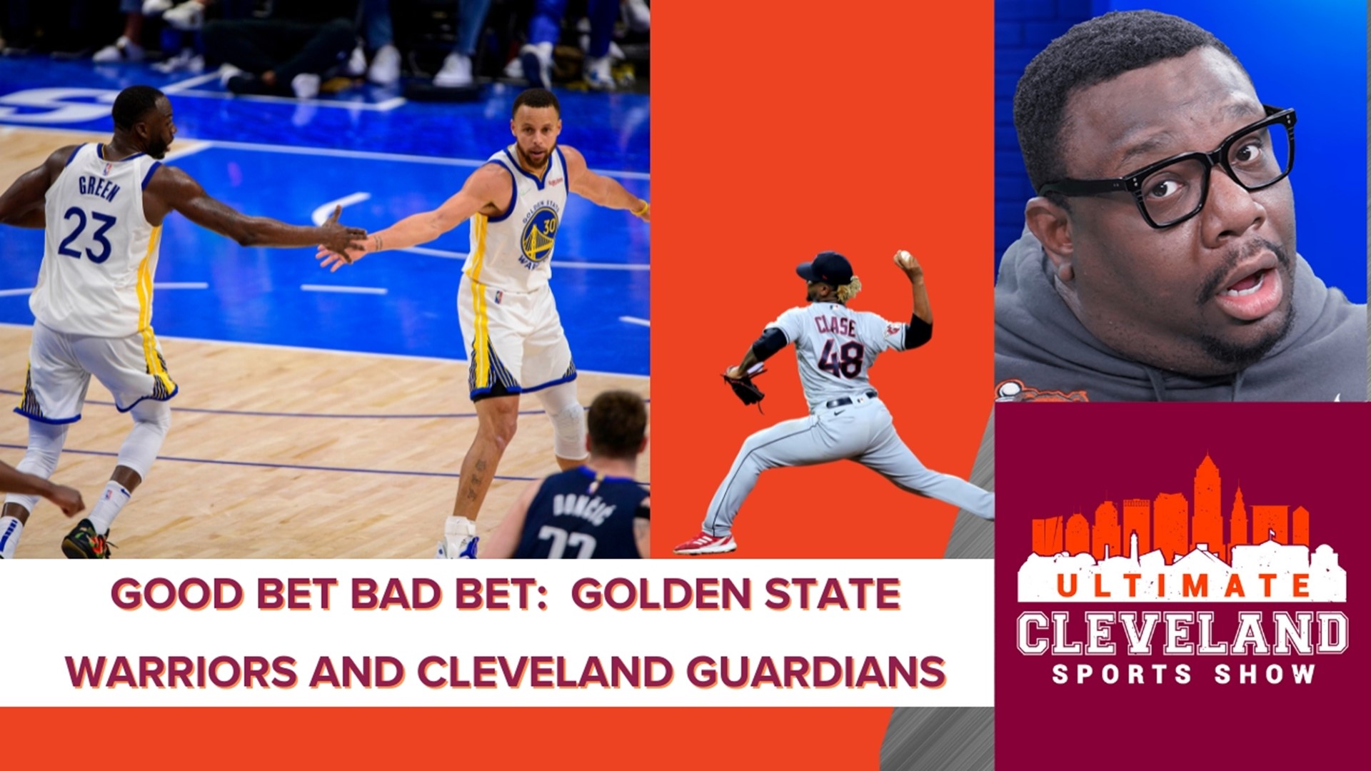 The UCSS crew discusses who is winning when it comes to their bets on the Cleveland Guardians, Golden State Warriors, and Zach Plesac.