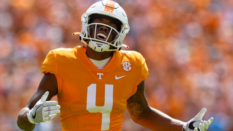 Cleveland Browns select Tennessee WR Cedric Tillman in 3rd round of NFL draft