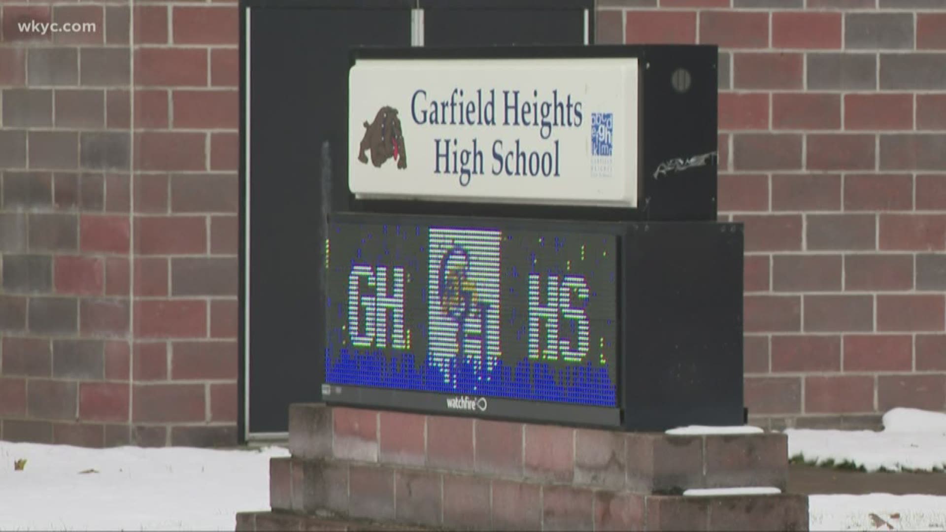 A Garfield Heights student was arrested for carrying a handgun Wednesday. The student was confronted by a SRO and arrested without incident.