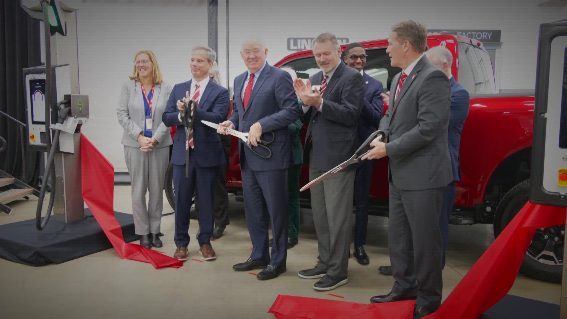 You've probably seen them on the roads or maybe you know someone who drives one, electric vehicles. Lincoln Electric had a big launch today about EV.