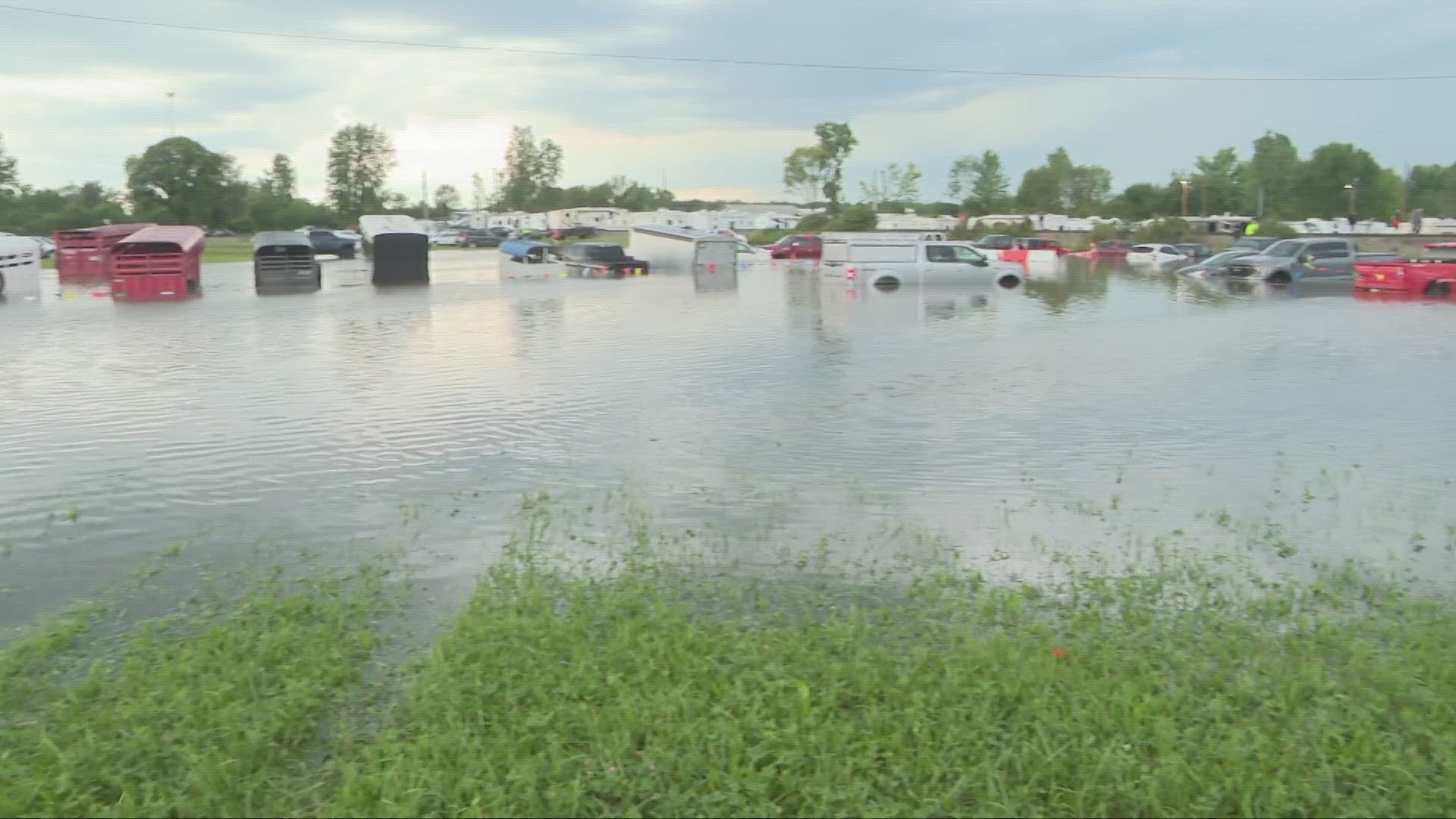 Lorain County Fair closed due to flooding and severe weather damage