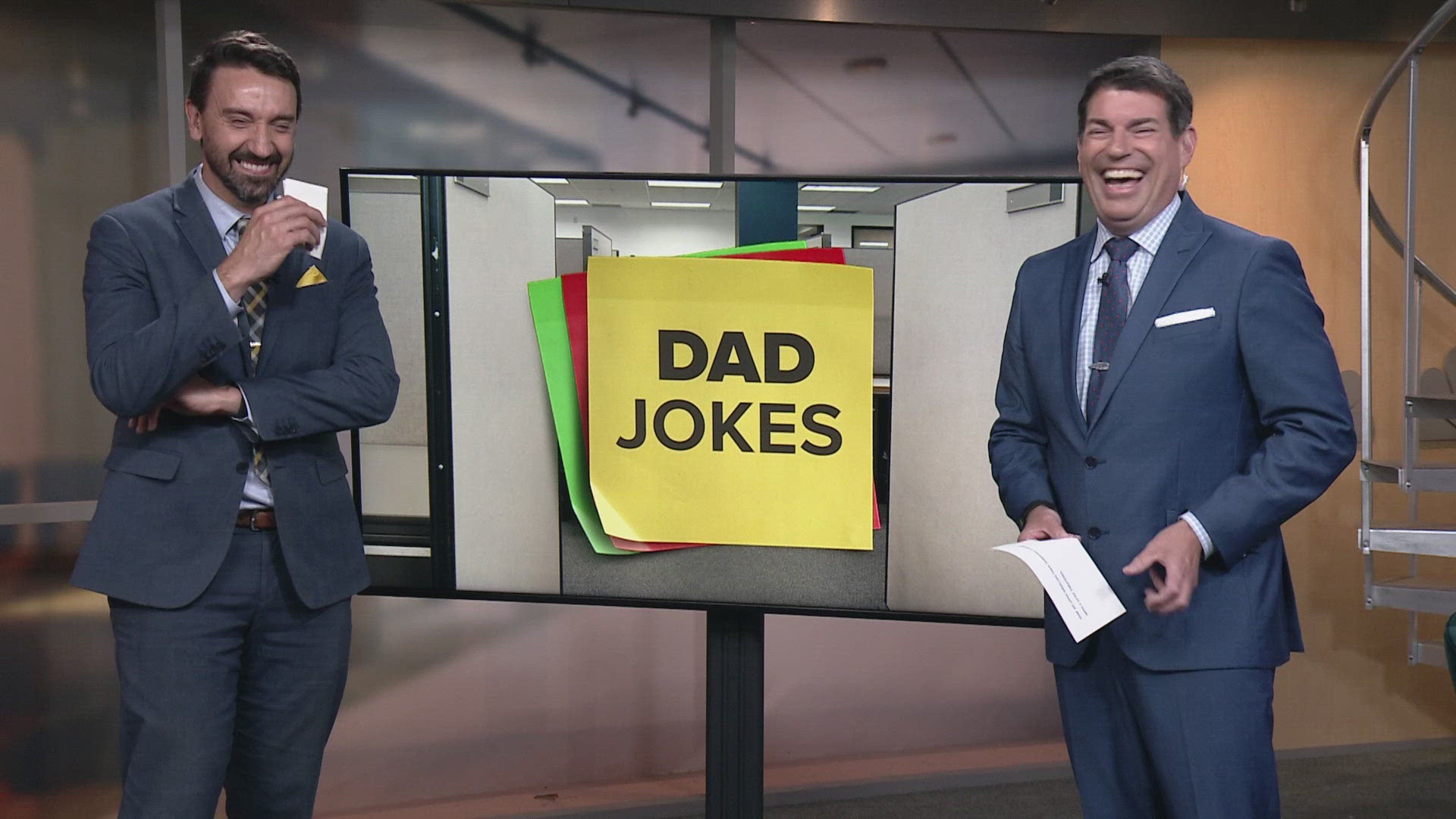Need a laugh? Here you go! It's time for dad jokes with Matt Wintz and Dave Chudowsky here at WKYC Studios in Cleveland.