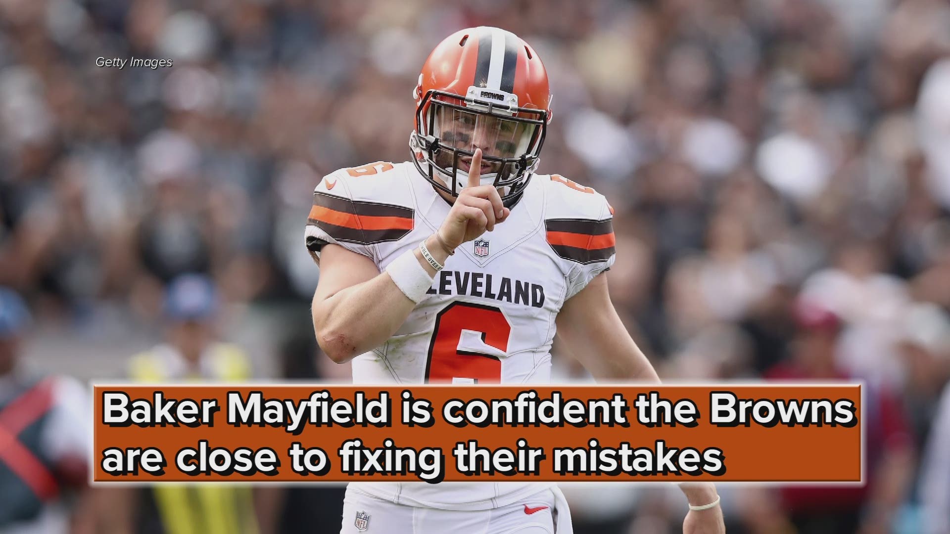 RECAP: Baker Mayfield says Cleveland Browns 'very close' to fixing issues