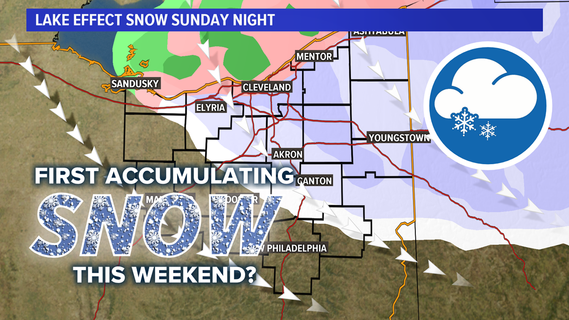 First Snowfall Of The Season For Ohio Expected This Weekend | Wkyc.com