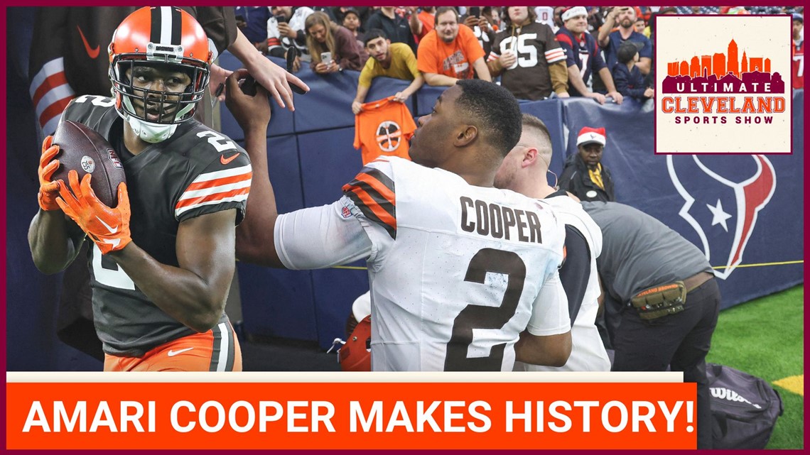 Amari Cooper BALLED OUT for the Cleveland Browns in a recordsetting