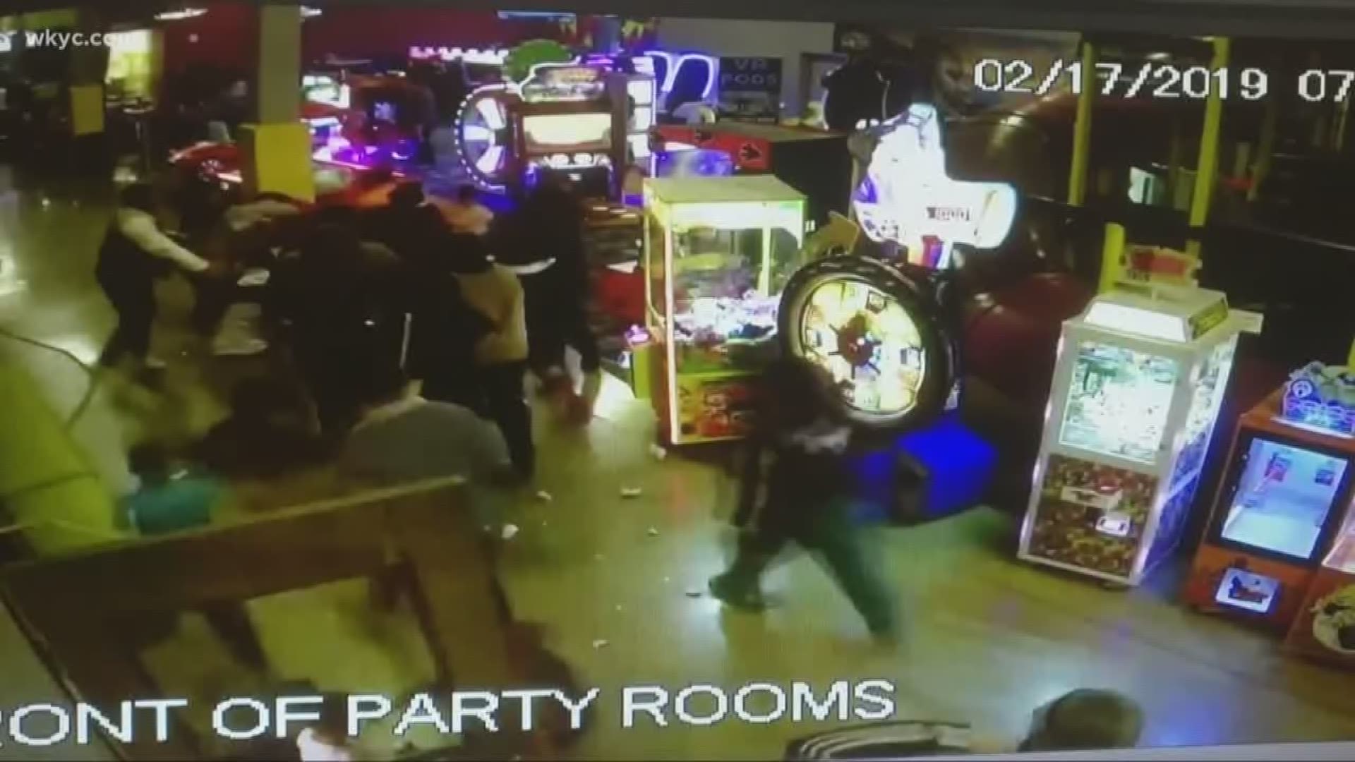 6 people arrested after brawl at Parma family fun center