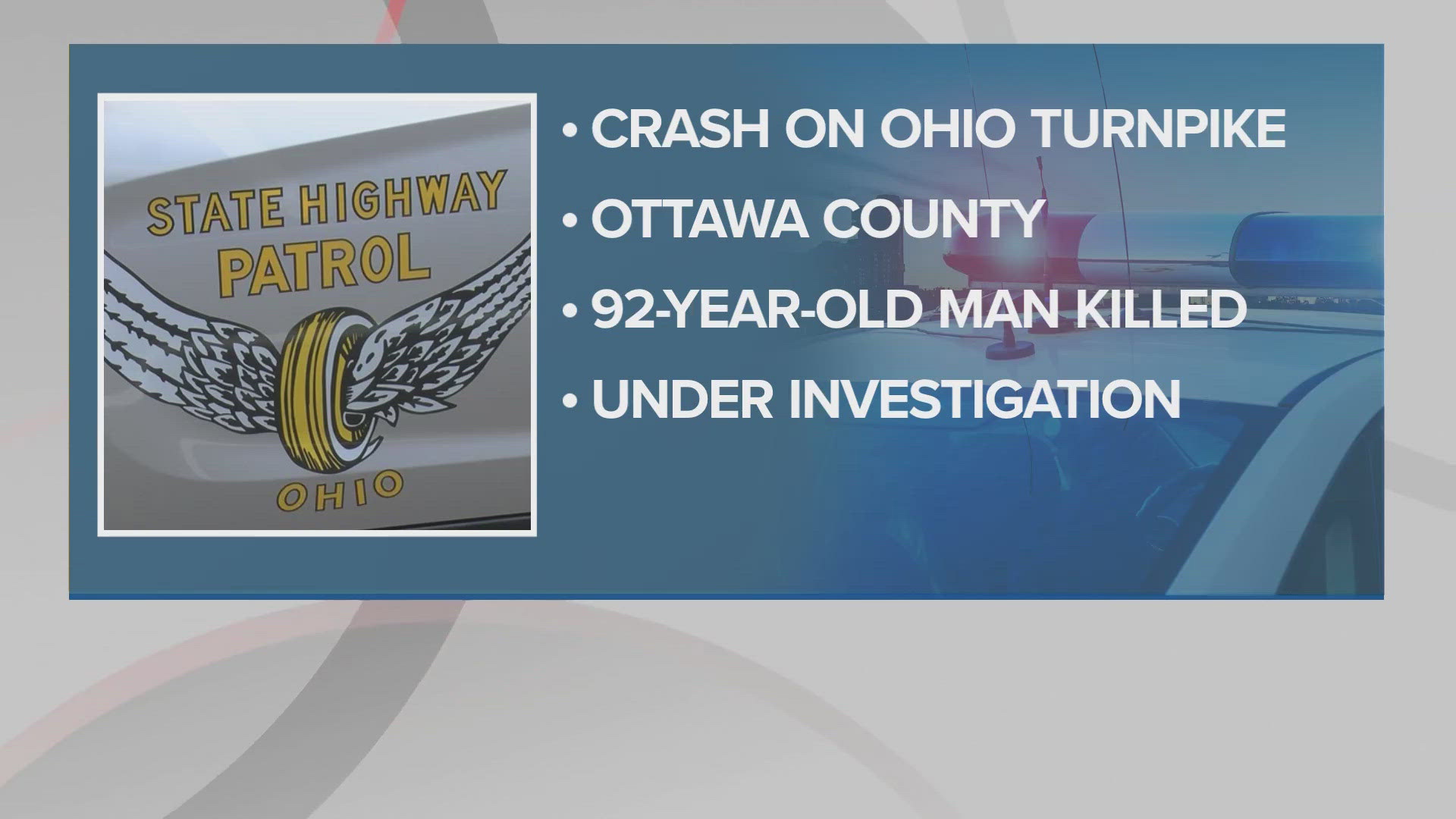 Kenneth Klingshirn, 92, was pronounced dead at the scene of the crash.