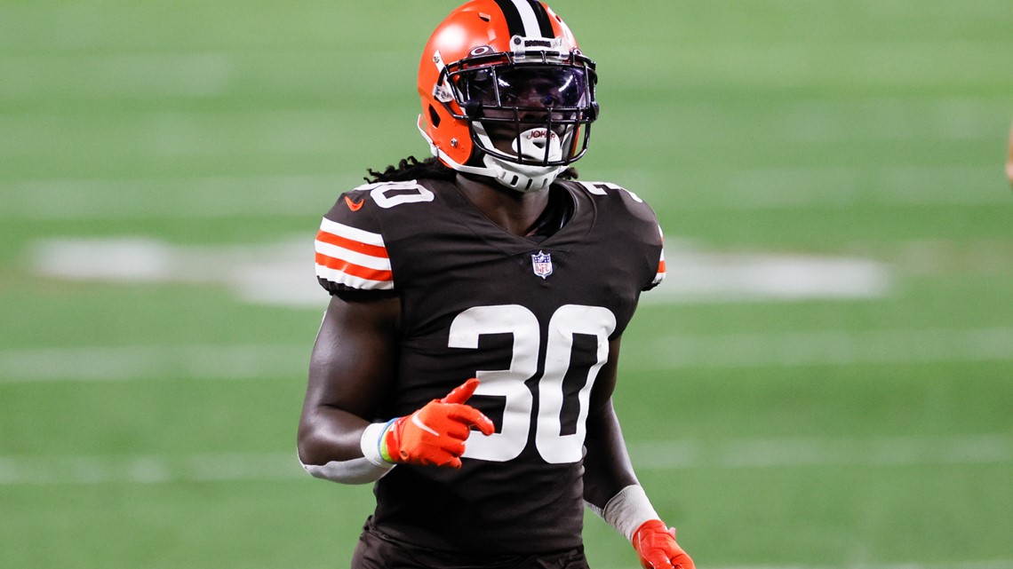 D'Ernest Johnson runs wild in spot start, leads Browns over