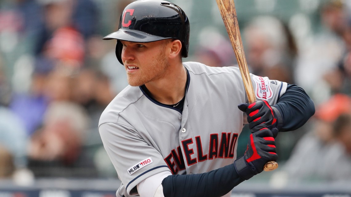 Who are the Cleveland Indians' options at first base in 2021 as