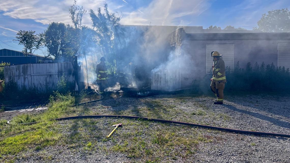 1 firefighter injured in Canton fire: See photos from the scene