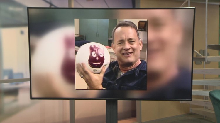 Autographed Tom Hanks 'Wilson' volleyball to be raffled off
