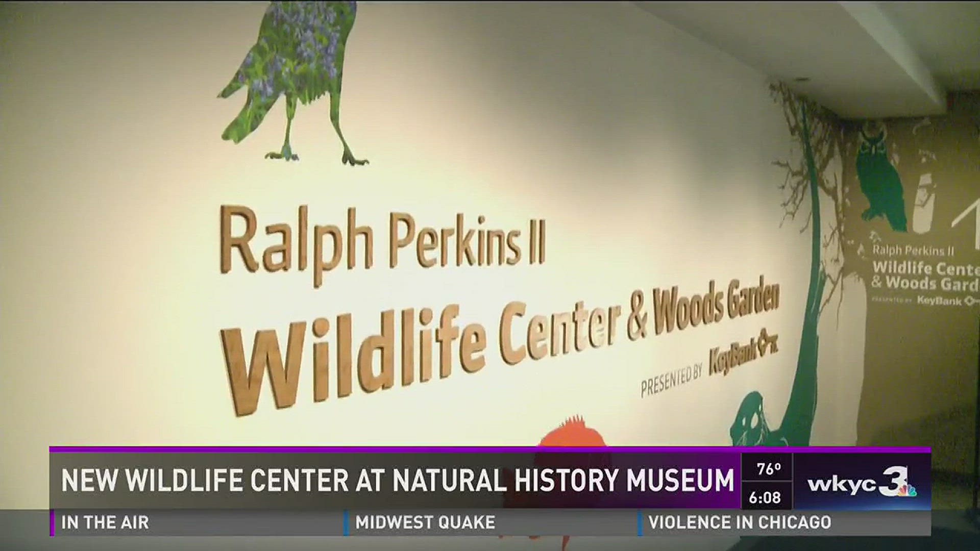 New wildlife center at Natural History Museum