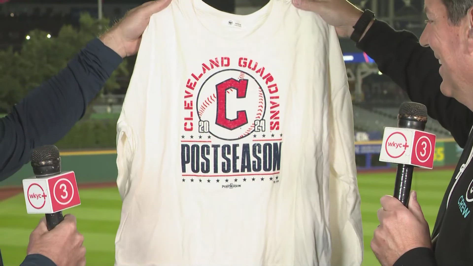 The Cleveland Guardians have some special merch as the team heads into the 2024 MLB playoffs with the ALDS series vs. the Detroit Tigers.